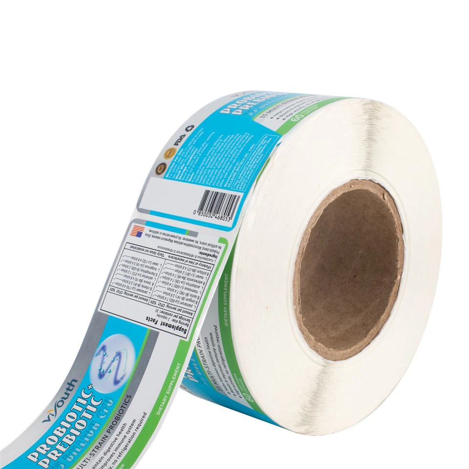 Autocollant d'étiquette adhésive